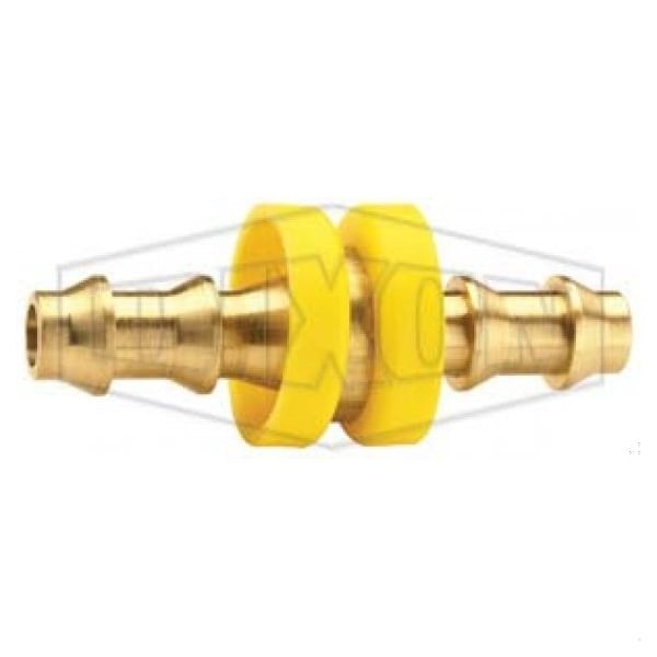 Dixon Push-On Hose Mender, 1 in Nominal, Hose Barb, Brass, Domestic 2961616C - main